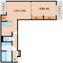 近鉄奈良駅 バス18分  辰市農協下車：停歩8分 2階の物件間取画像